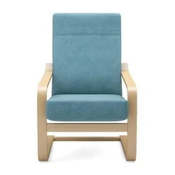 Fotele Wypoczynkowe| Fotel finka turkusowy BAKU