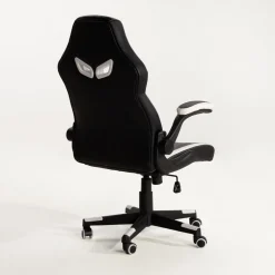 Fotele Gamingowe|Fotele Biurowe| Fotel gamingowy czarno-biały UDANDO