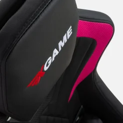 Fotele Biurowe|XGAME Fotel gamingowy MEWINO czarno-różowy