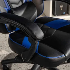 XGAME Fotel gamingowy niebieski CONTROLS