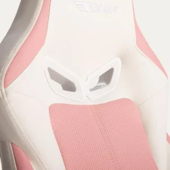 Fotele Gamingowe|Fotele Biurowe| Fotel gamingowy różowy-biały UDANDO