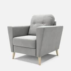 Fresh Fotel jasnoszary VEROLI