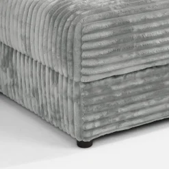 Fotele Wypoczynkowe| Fotel loveseat jasnoszara NOEMI