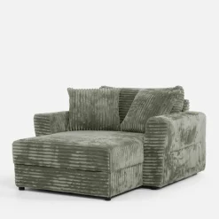 Fotele Wypoczynkowe| Fotel loveseat zielony NOEMI