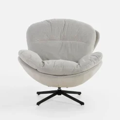 inny Fotel obrotowy beżowy KALAR