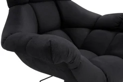 Fotele Wypoczynkowe|Werdomo Fotel obrotowy czarny SENSI