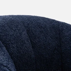 Fotele Wypoczynkowe| Fotel obrotowy granatowy CAPRIOLA