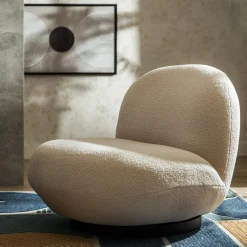 Fotel obrotowy jasnobeżowy VIZZO