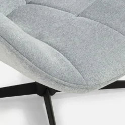 inny Fotel obrotowy jasnoszary DAZZLEN