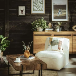 Fotele Wypoczynkowe|inny Fotel obrotowy kremowy RAQUILLA