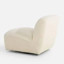 Fotele Wypoczynkowe|inny Fotel obrotowy kremowy RAQUILLA