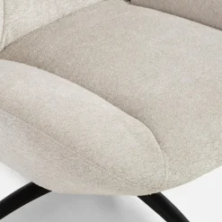 Fotele Wypoczynkowe|inny Fotel obrotowy retro beżowy DIAMANTU