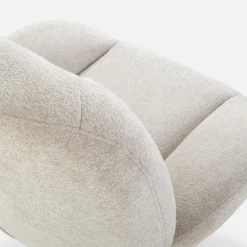 Fotele Wypoczynkowe|inny Fotel obrotowy retro beżowy DIAMANTU