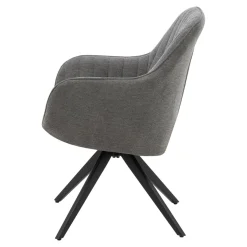 Fotel obrotowy szary LAIKA