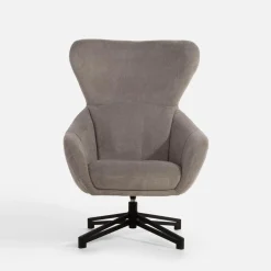Fotele Wypoczynkowe|inny Fotel obrotowy szary LOMERO