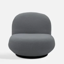 Fotel obrotowy szary VIZZO