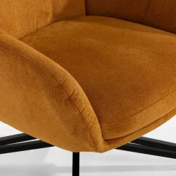 Fotele Wypoczynkowe|inny Fotel obrotowy żółty LOMERO