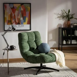 inny Fotel obrotowy zielony DERIXI