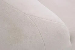 Werdomo Fotel obły kremowy MELA