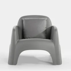 inny Fotel ogrodowy szary ULVI