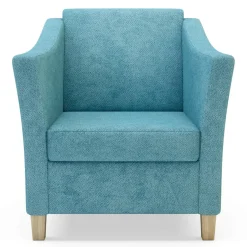 Fotel turkusowy BONARI