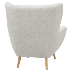 Fotele Wypoczynkowe|Impresti Fotel uszak boucle kremowy MOREN