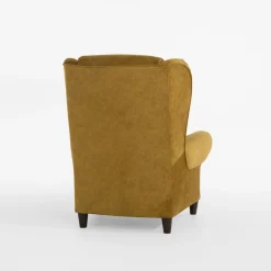 FN Design Fotel uszak żółty KING