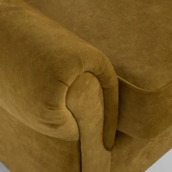 FN Design Fotel uszak żółty KING