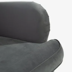 Fotele Wypoczynkowe|inny Fotel uszak welurowy szary VITO