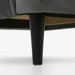 Fotele Wypoczynkowe|inny Fotel uszak welurowy szary VITO