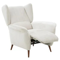 Impresti Fotel uszak z funkcją relaks kremowy BEO