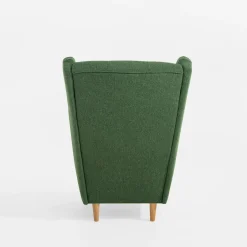 inny Fotel uszak zielony ESAL