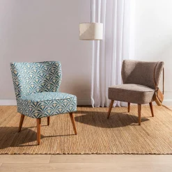 Fotel wypoczynkowy żakardowy SUNISPES