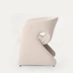 Fotel wypoczynkowy beżowy DRIMENO