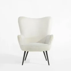 Fotel wypoczynkowy biały JAZAN