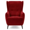 Fotele Wypoczynkowe|Impresti Fotel wypoczynkowy BOSTO czerwony
