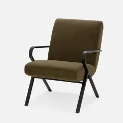 Fotele Wypoczynkowe| Fotel wypoczynkowy ciemnozielony CAPENBAR
