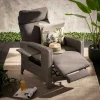 inny Fotel wypoczynkowy do ogrodu SOTTO szary