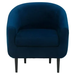 Fotele Wypoczynkowe| Fotel wypoczynkowy granatowy MILTON