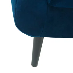 Fotele Wypoczynkowe| Fotel wypoczynkowy granatowy MILTON