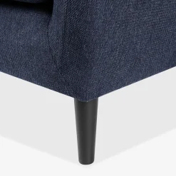 Fotele Wypoczynkowe|inny Fotel wypoczynkowy granatowy BOLIVA