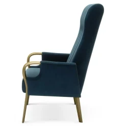 Fotel wypoczynkowy granatowy FACELIA II