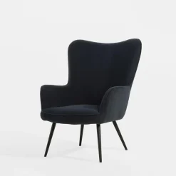 Fotele Wypoczynkowe| Fotel wypoczynkowy granatowy JAZAN