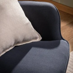 Fotele Wypoczynkowe| Fotel wypoczynkowy granatowy JAZAN