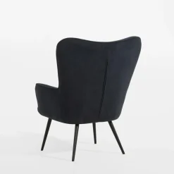 Fotele Wypoczynkowe| Fotel wypoczynkowy granatowy JAZAN