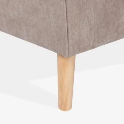 Fotele Wypoczynkowe| Fotel wypoczynkowy jasnoszary LINCOLN