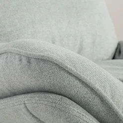 Fotele Wypoczynkowe| Fotel wypoczynkowy jasnoszary DYNASTI