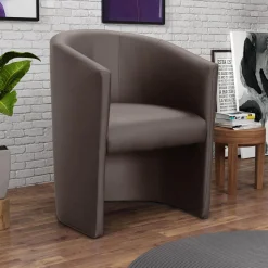 inny Fotel wypoczynkowy KORA szarobrązowy