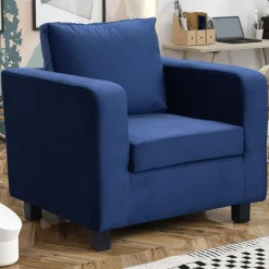 inny Fotel wypoczynkowy MINI MAX I granatowy