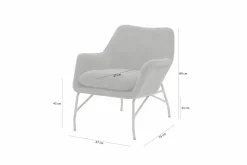 Fotele Wypoczynkowe| Fotel wypoczynkowy oliwkowy MAILA